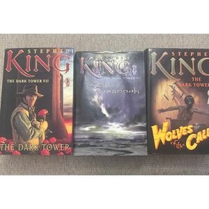 Stephen King The Dark Tower Hardcover Books Set 5 6 7 Wolves Susannah Grant 1st